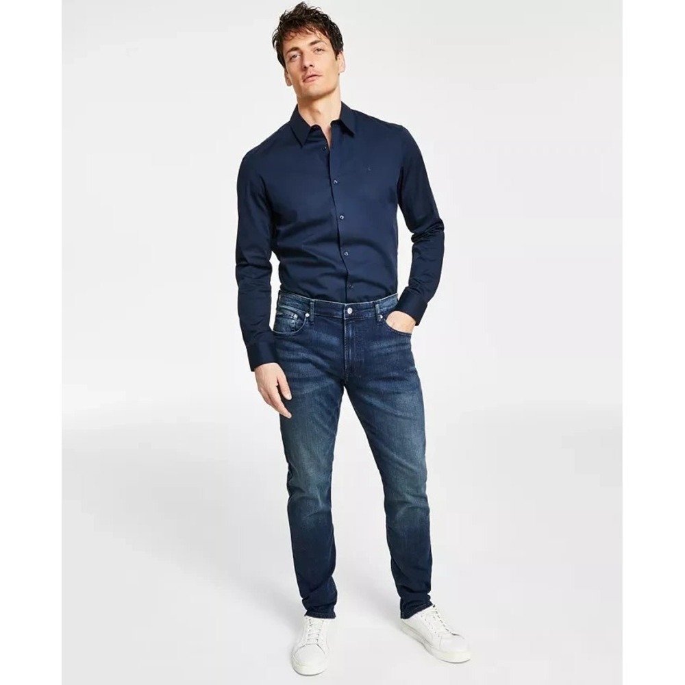 Calvin Klein‎ Jeans Men's Slim-Fit Stretch Jeans Boston Blue Size W33xL30 NWT